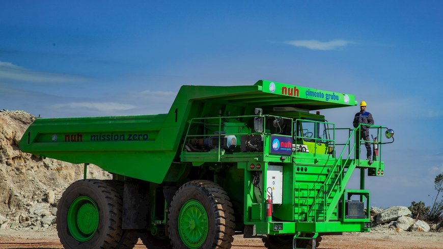 Nuh Cement and ABB complete retrofit of haul truck from diesel to zero-emission, fully electric propulsion